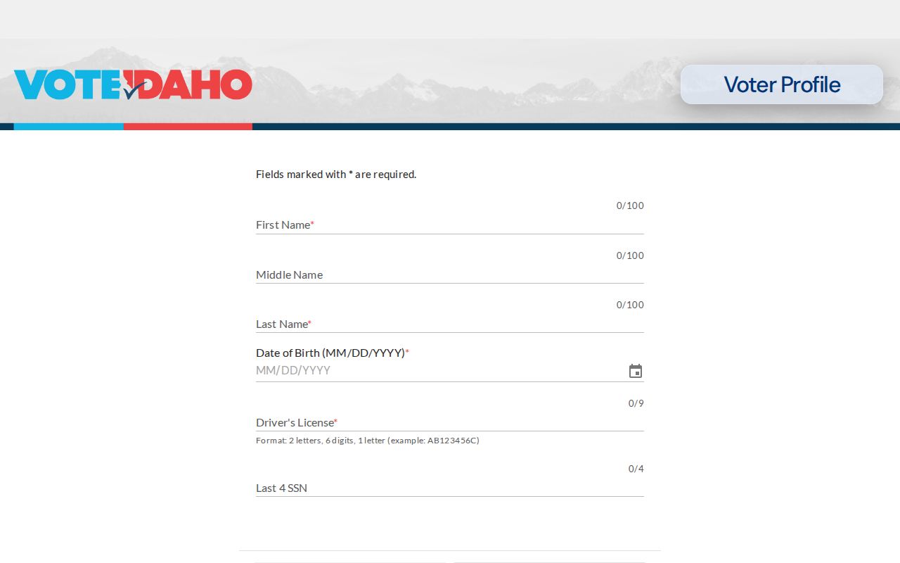 Boise residents directory Idaho voter record lookup